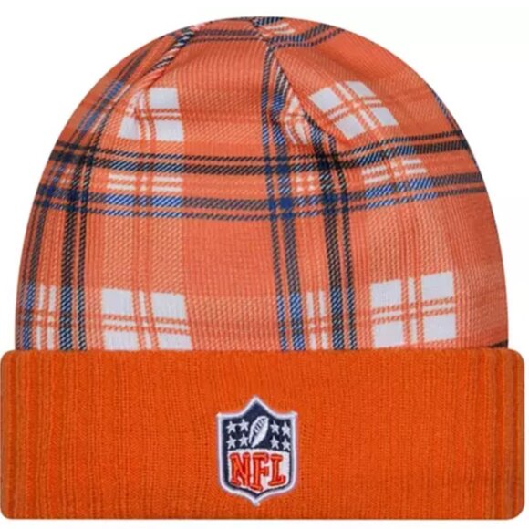 NEW - 2024 New Era Cold Weather Statement Knit Beanie (Denver Broncos) - Picture 2 of 2